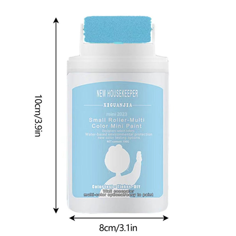 WallFix™ Mini Rolling Paint Brush – DIY Wall Repair Tool for Quick Mark & Graffiti Coverage