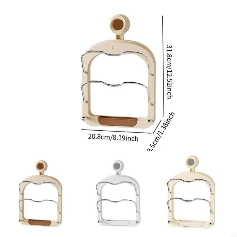 HoldMate™ Kitchen Lid Organizer – Space-Saving, Stable Holder for Pots, Pans & Utensils