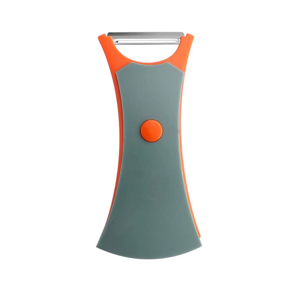 SharpSlice™ 2-in-1 Stainless Steel Peeler & Slicer – Dual-Action Tool for Effortless Prep